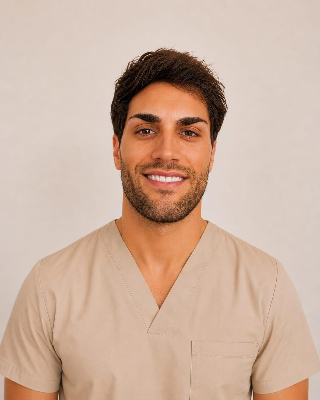 Ritratto di Dottor Manuel Carboni, Igienista dentale